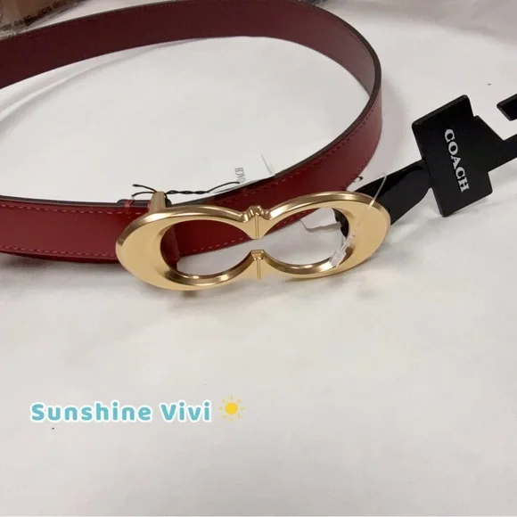 Coach | Accessories | Nwt Coach Womens Signature Buckle Belt  display picture 1